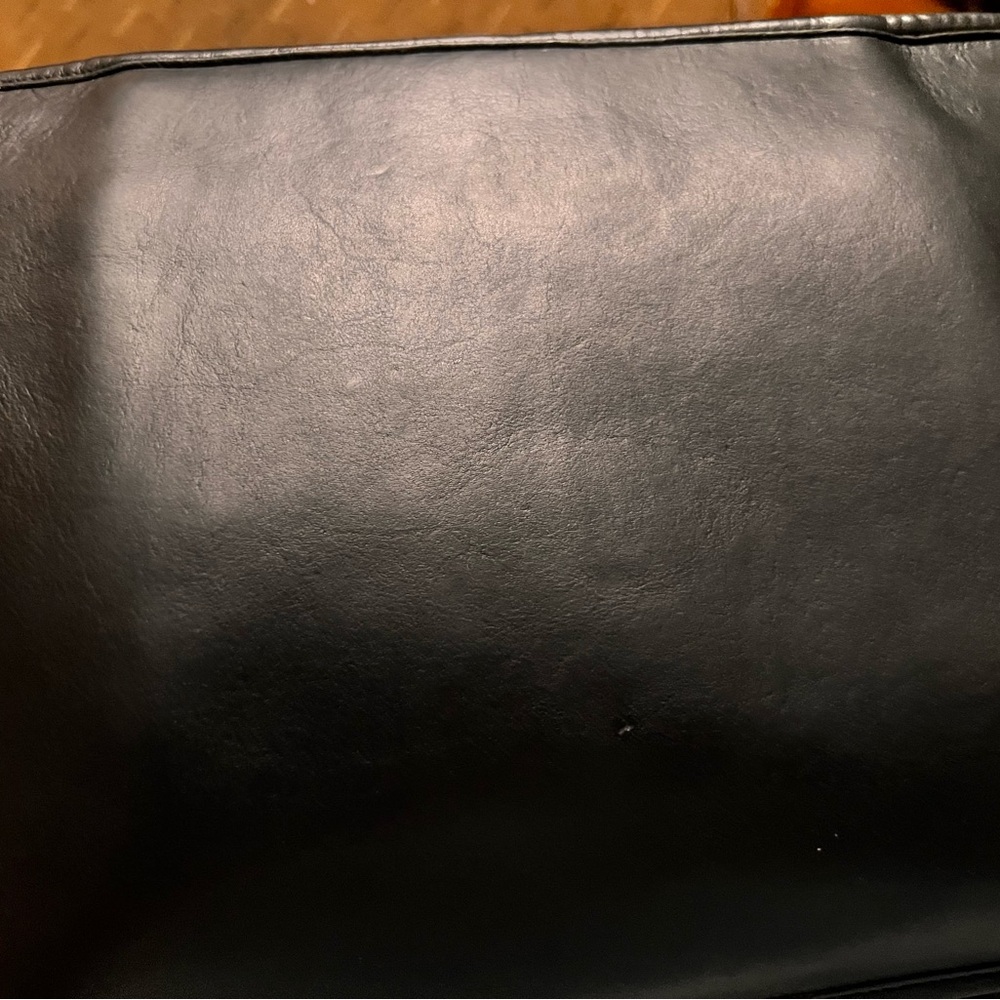 COACH 1980s VINTAGE COWHIDE SLIM SATCHEL/PORTFOLIO. COA PROVIDED - Picture 11 of 13